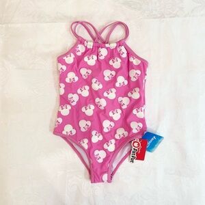 Disney Mickey and Friends Girl Minnie Mouse UPF 50+ Color Changing Swimsuit
